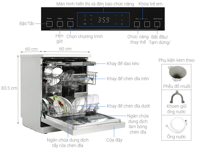 Máy rửa bát độc lập Galanz W60C3A401MQ1