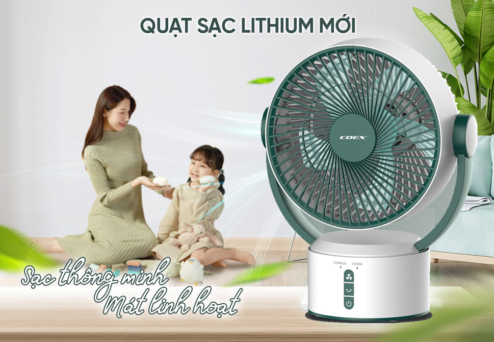 Quạt tích điện Coex CF-7113R