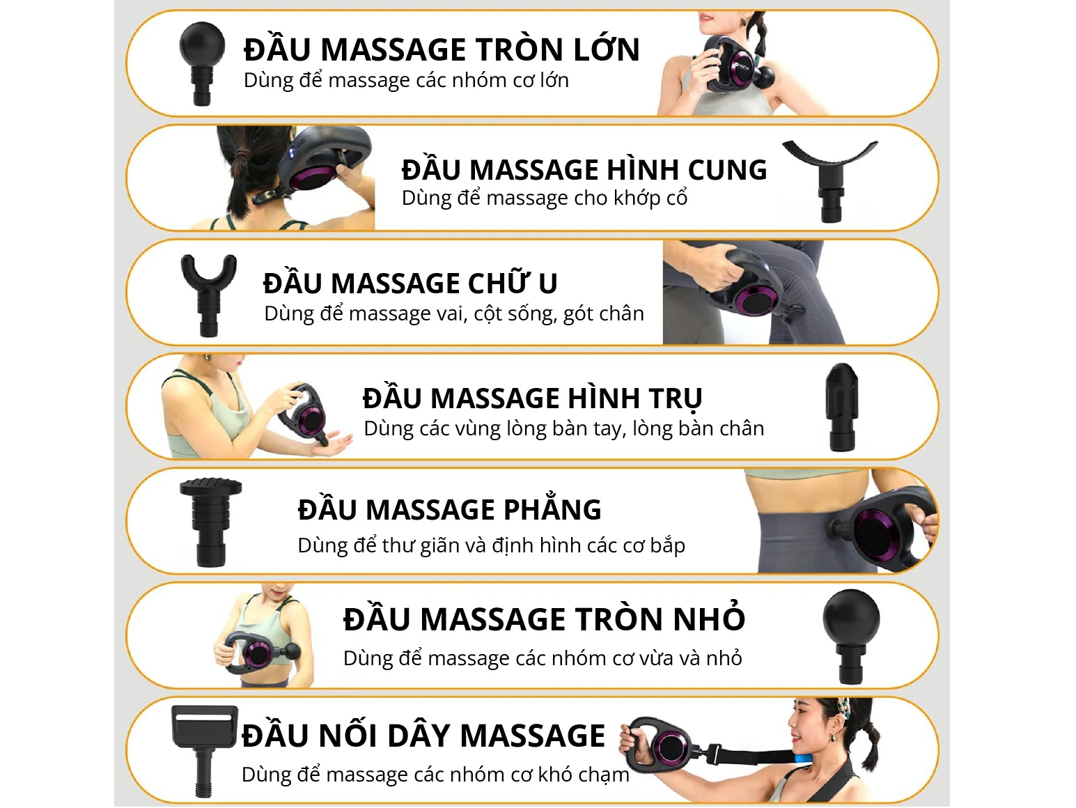 Máy massage cầm tay Kachi  