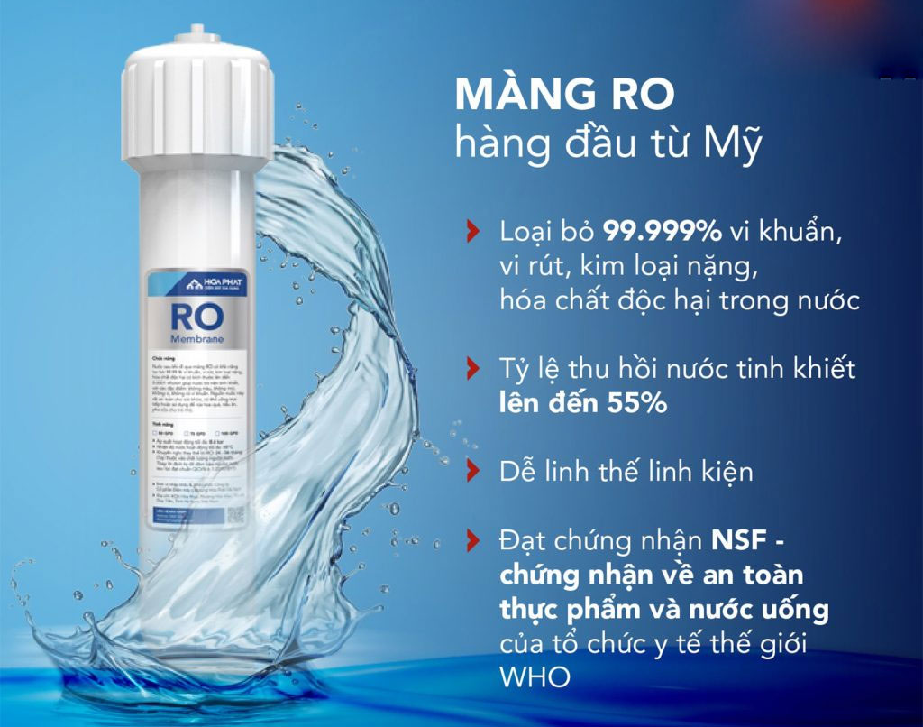 Máy lọc nước RO Hòa Phát