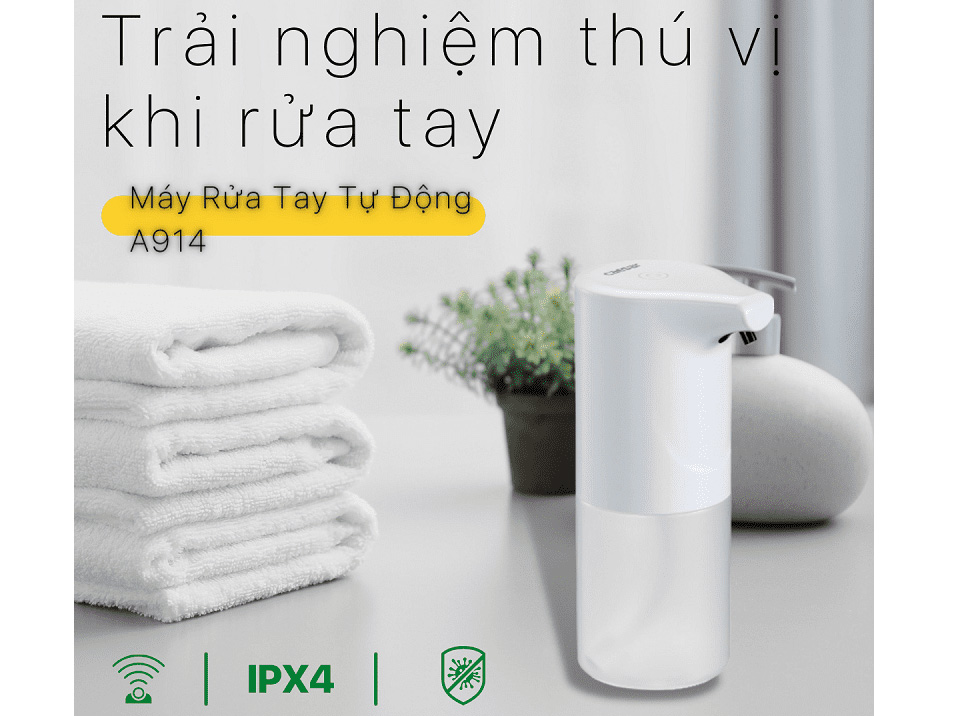 Máy rửa tay tự động A914