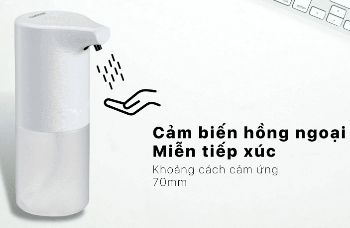 Máy đựng cồn rửa tay tự động 