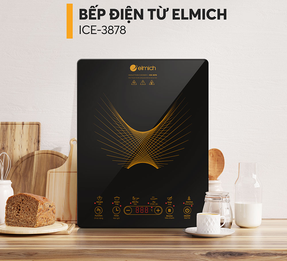 Bếp điện từ Elmich ICE-3878