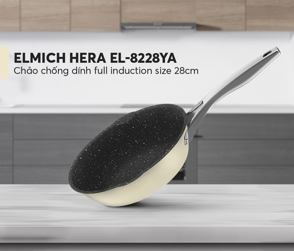 Chảo chống dính full induction Elmich Hera EL-8228YA