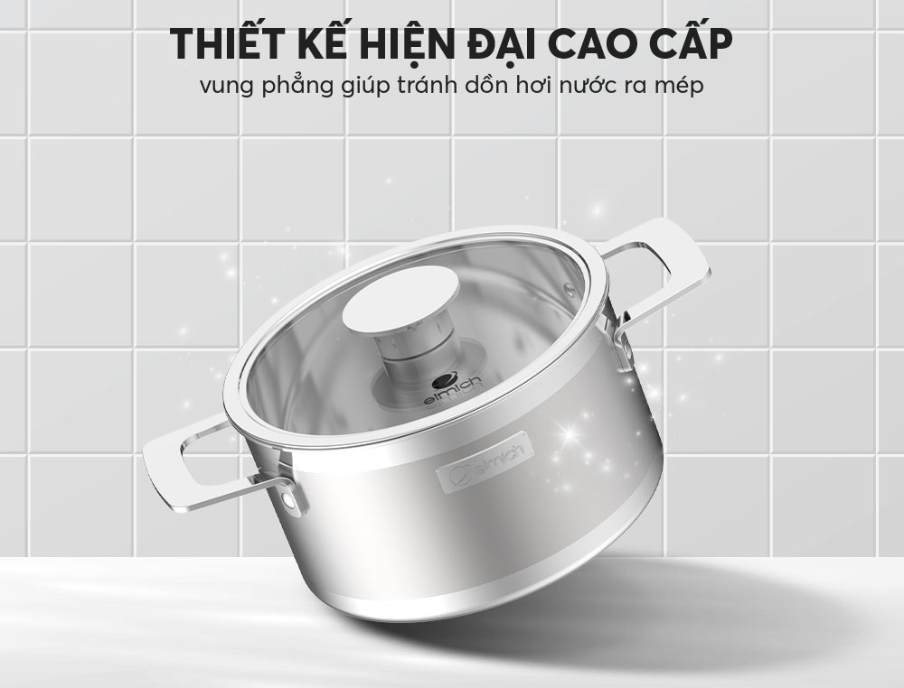 nồi Inox liền khối