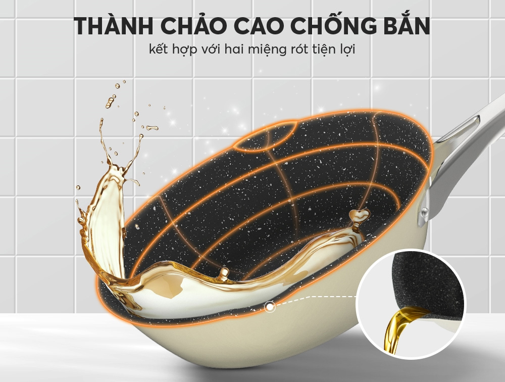 Chảo nhôm đáy từ