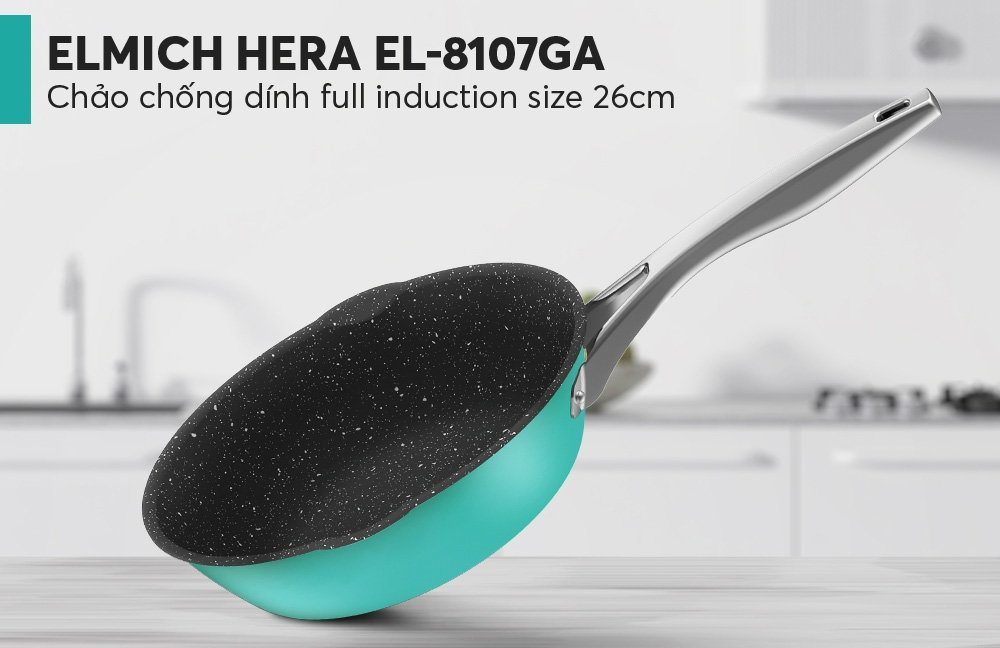 Chảo chống dính Full induction Elmich Hera EL-8107GA