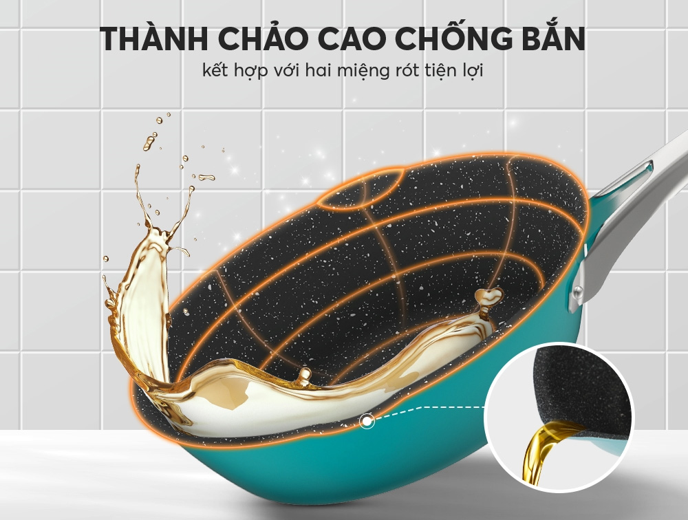 Chảo chống dính bằng nhôm