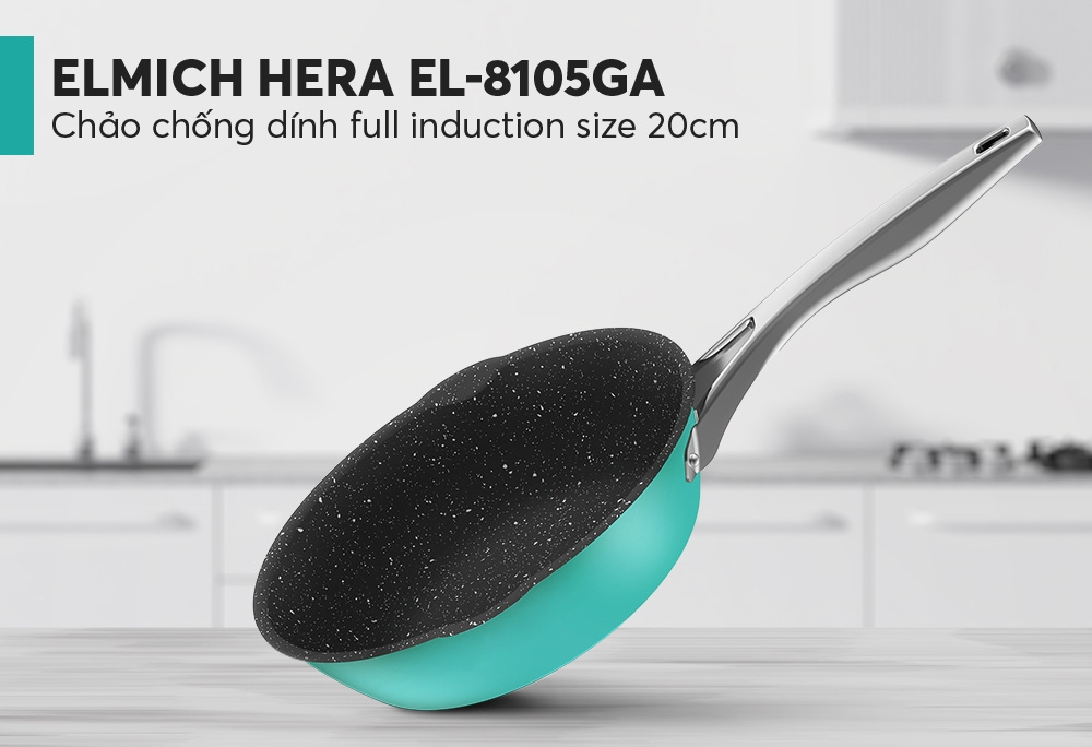 Chảo chống dính Full induction Elmich Hera EL-8105GA