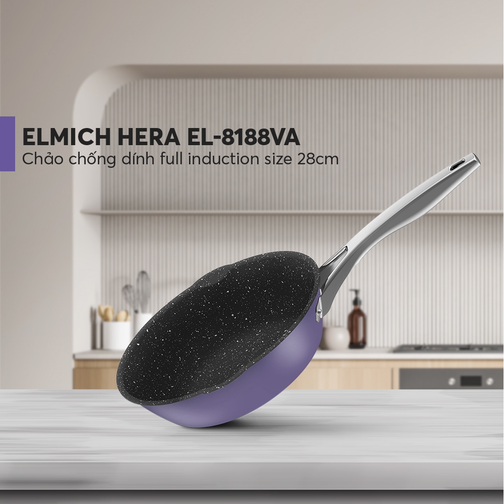 Chảo chống dính Full induction Elmich Hera EL-8188VA