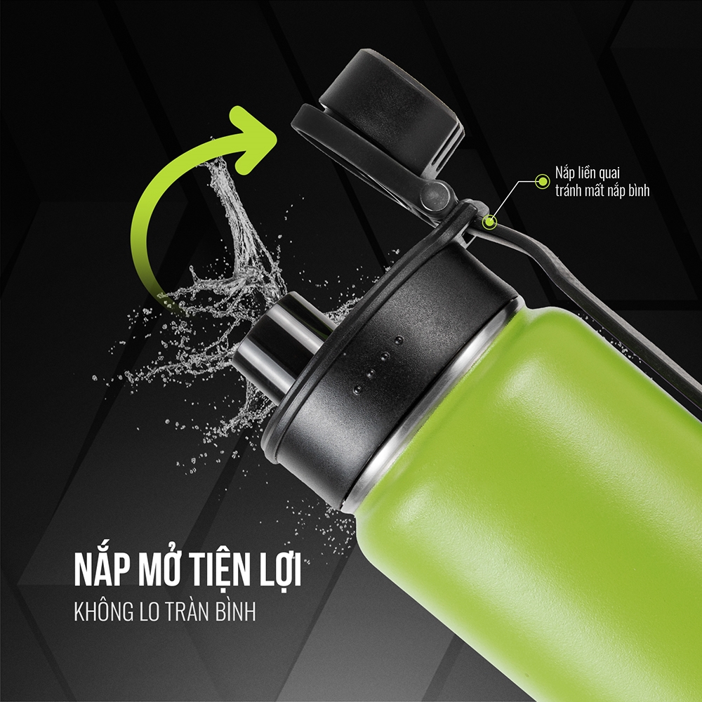 Bình giữ nhiệt thể thao inox 304 Elmich EL-8292G