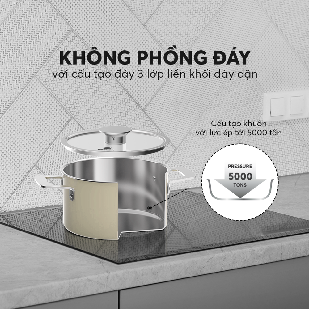 Bộ nồi Inox Elmich  