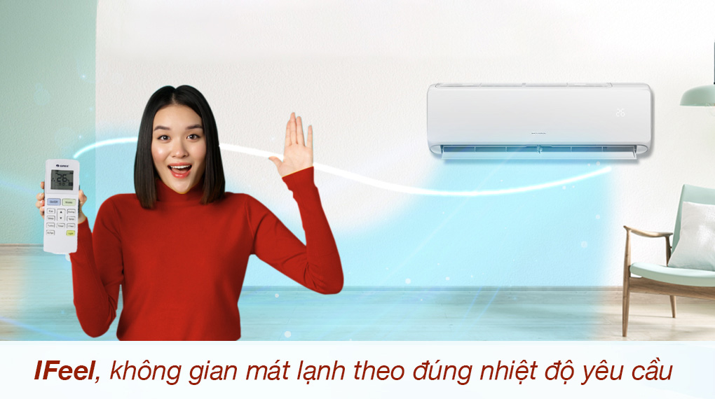 Điều hòa 1 chiều Gree CHARM18CI có cảm biến iFeel thông minh