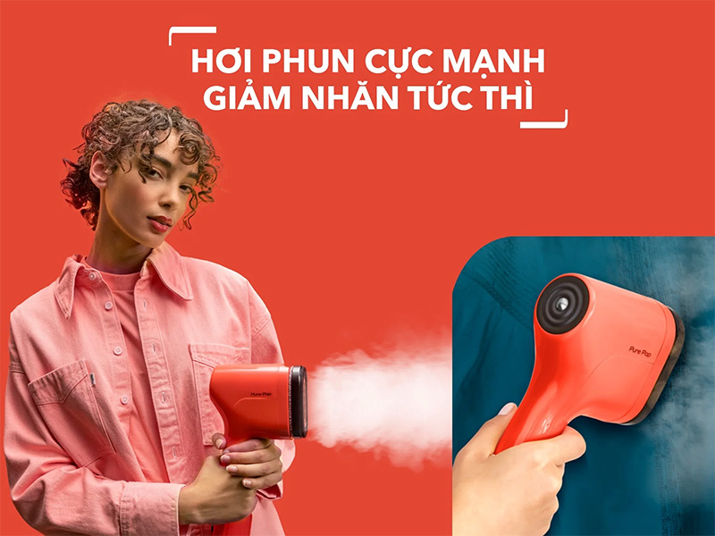 Bàn ủi hơi nước cầm tay Tefal Pure Pop