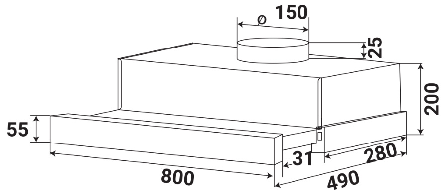 Kaff KF-TL800ST