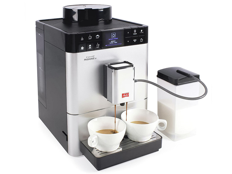 Máy pha cà phê Melitta Caffeo Passione OT có thiết kế tiện lợi