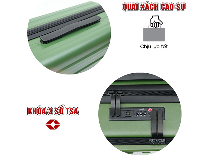 Vali nhựa kéo TRIP Lux89 size 20 inch