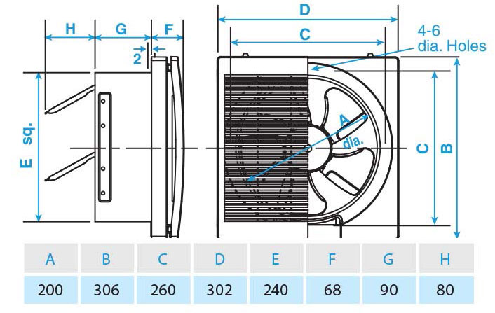 Quạt hút gắn tường Panasonic FV-30RL1