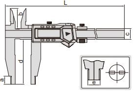 Thước kẹp điện tử Insize 1136-301