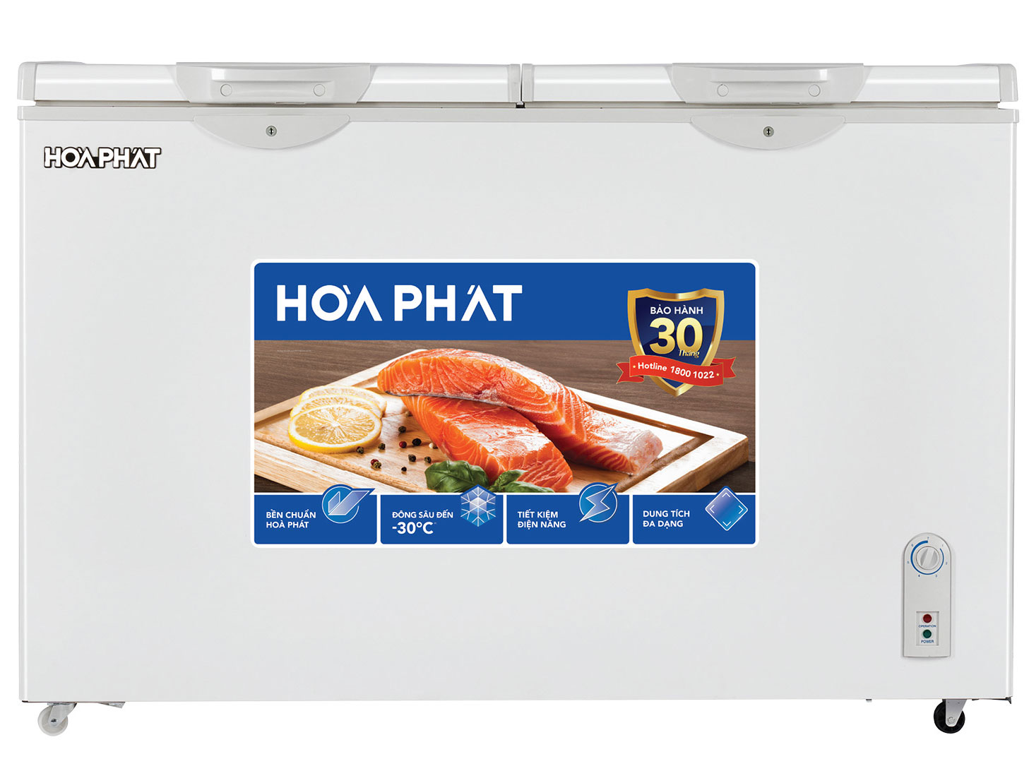 Tủ đông Hòa Phát 1 ngăn 1 chế độ đông HPF AN6352