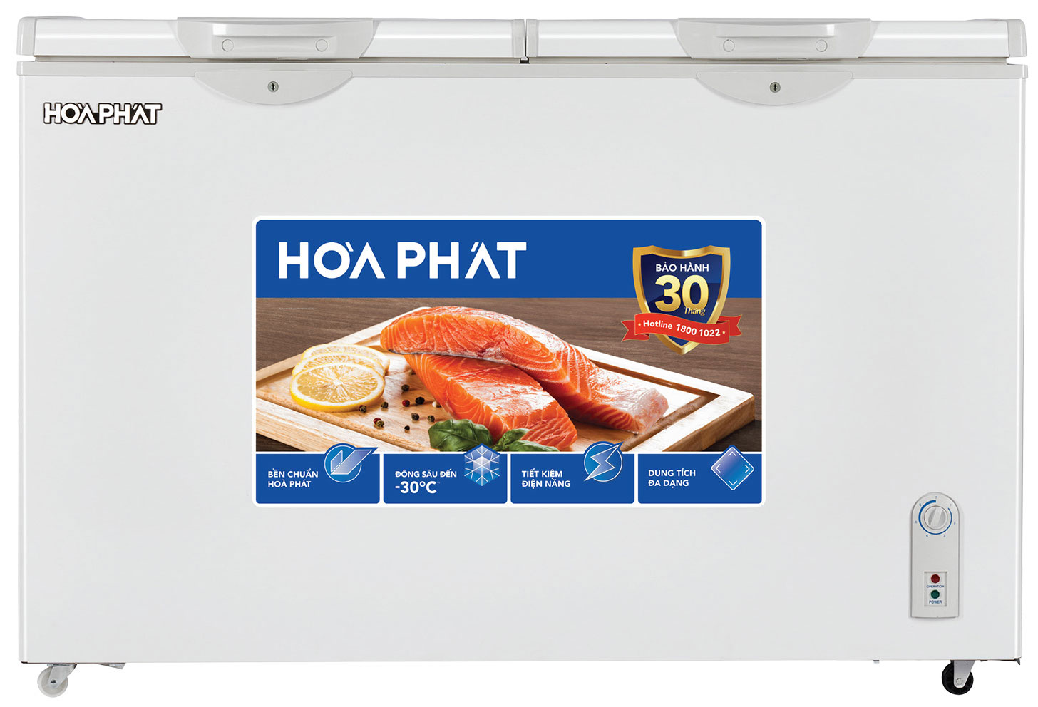 Tủ đông Hòa Phát 1 ngăn 1 chế độ đông HPF AN6352