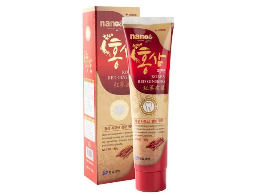 Kem đánh răng Hồng Sâm Hàn Quốc hộp 150ml