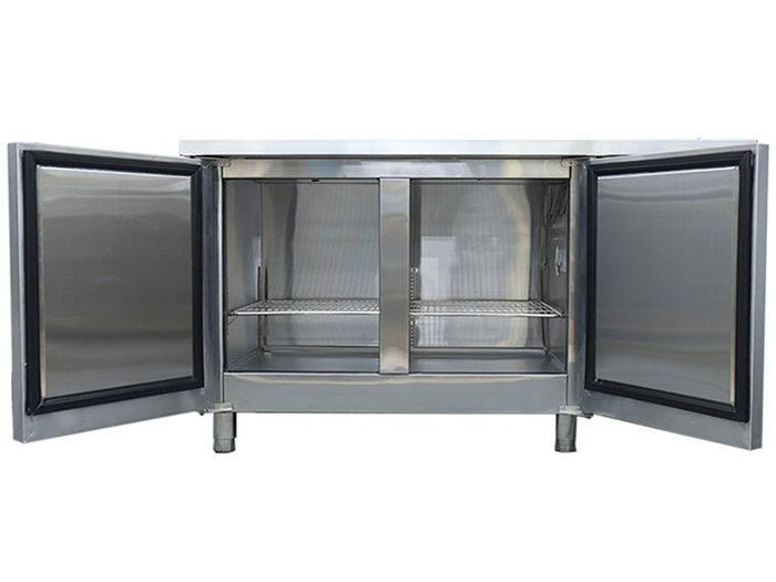 Tủ bàn lạnh cánh inox 1,5m quạt gió FSMDL BLCIQ 1.5