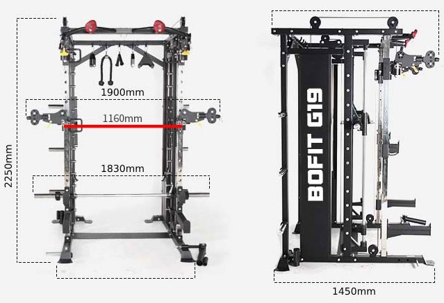 Giàn tạ đa năng BoFit G19