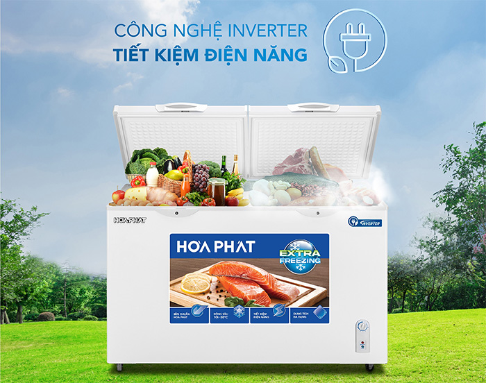 Tủ đông Hòa Phát Inverter HPF BD8205