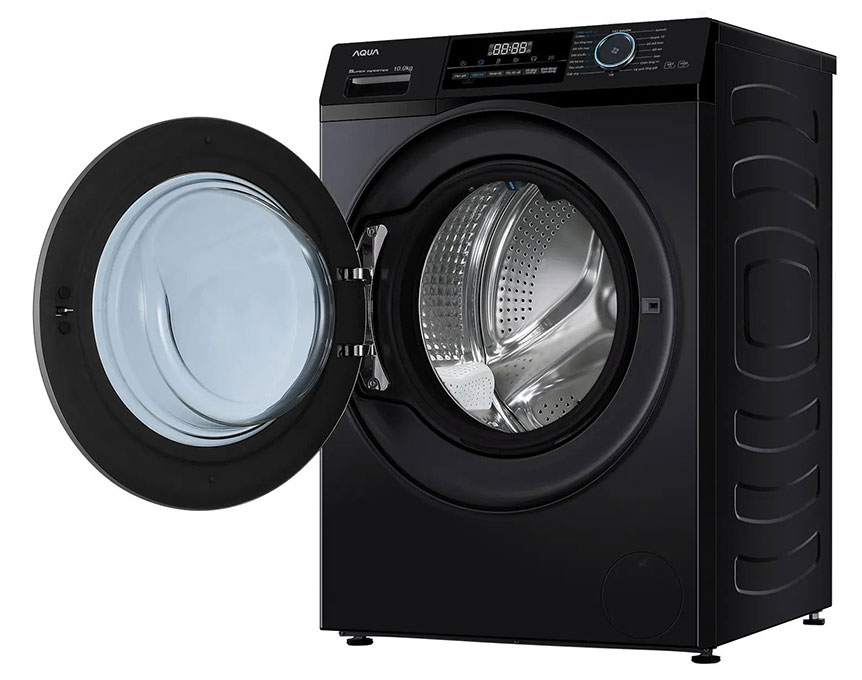 Máy giặt lồng ngang Aqua inverter 10kg AQD-A1002J BK