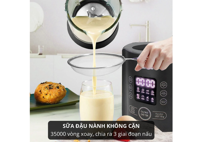 Máy làm sữa đậu nành Mishio MK360