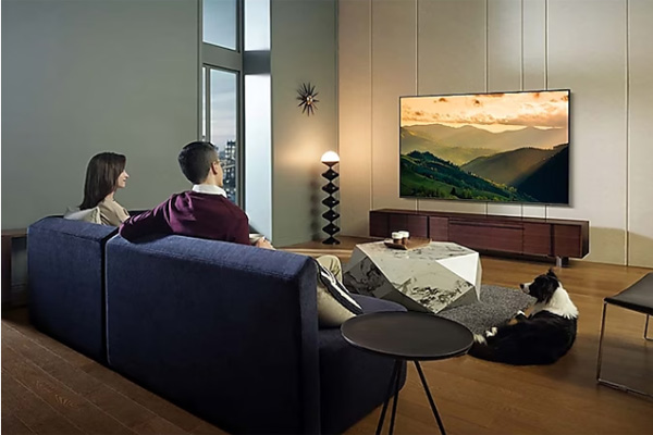 Tivi Samsung QLED 43 inch QA43Q63CAKXXV có thiết kế AirSlim