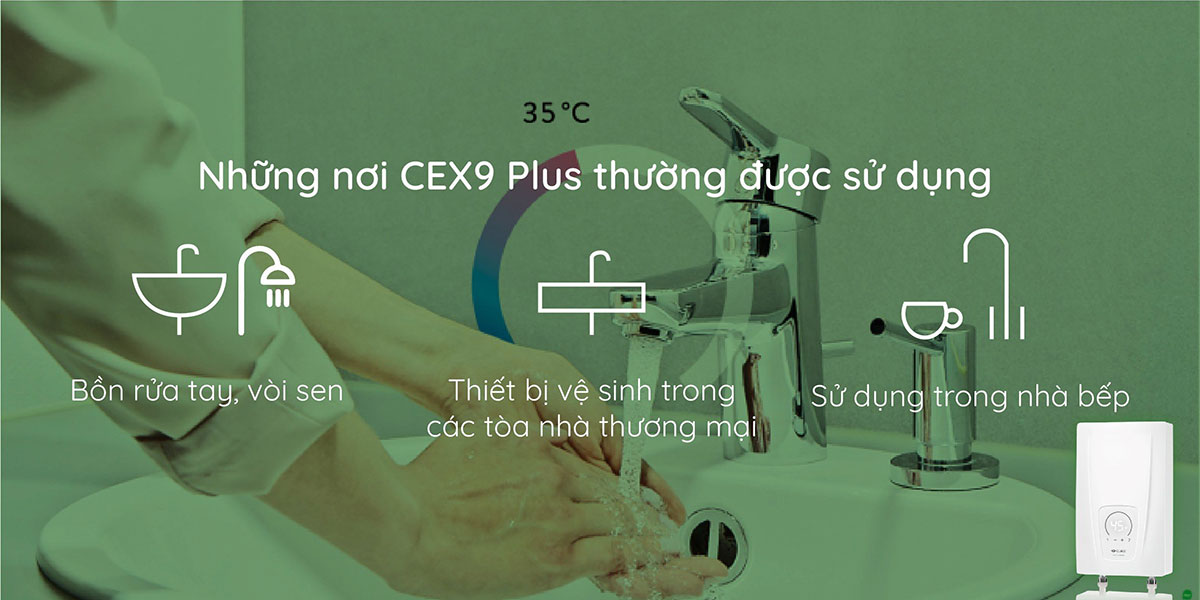 Bình nước nóng trực tiếp