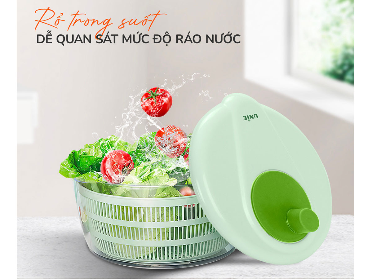 Rổ quay rau ly tâm Unie