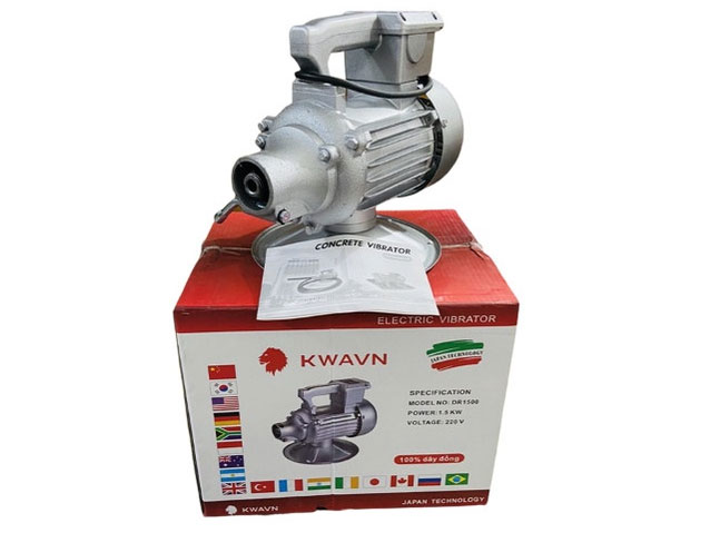 Máy đầm dùi Kwavn DR-1500 (Chưa kèm dây đầm)