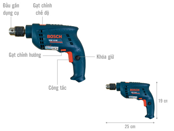 Máy khoan Bosch GSB 10 RE