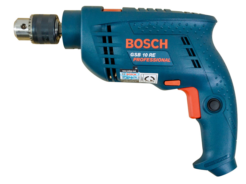 Máy khoan động lực Bosch GSB 10 RE (gồm Set và hộp đựng) 06012161K0