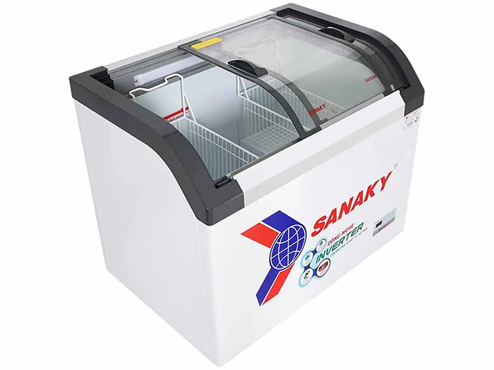Tủ đông mát Sanaky VH-3899K3B được trang bị 1 ngăn đông lớn