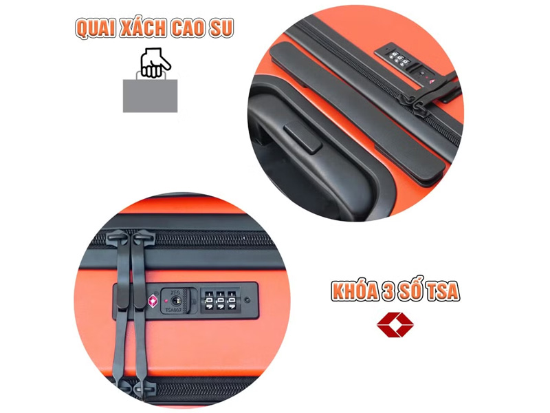 Vali nhựa cao cấp Trip Lux90