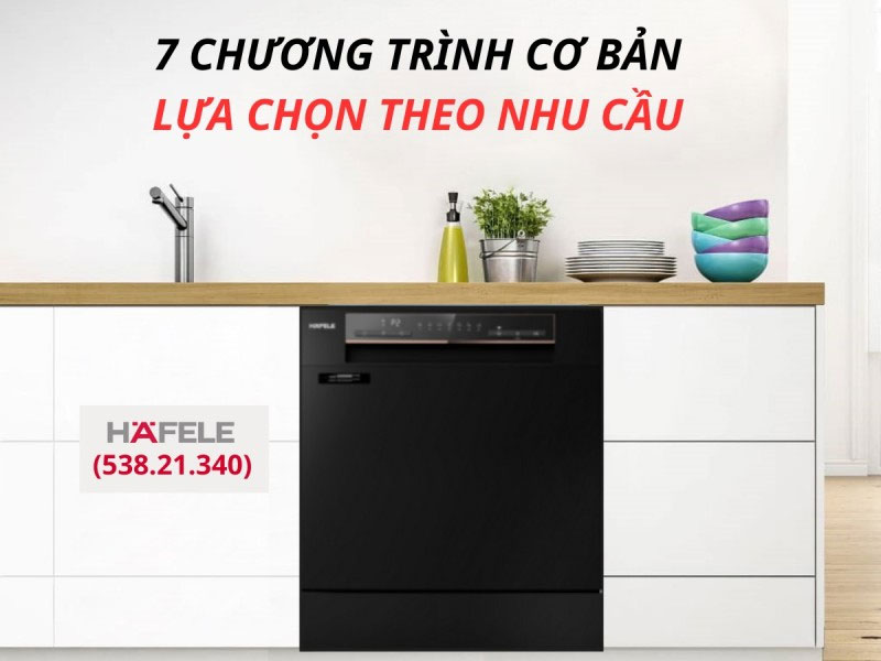 Máy rửa chén để bàn Hafele HDW-T5551B (538.21.340)