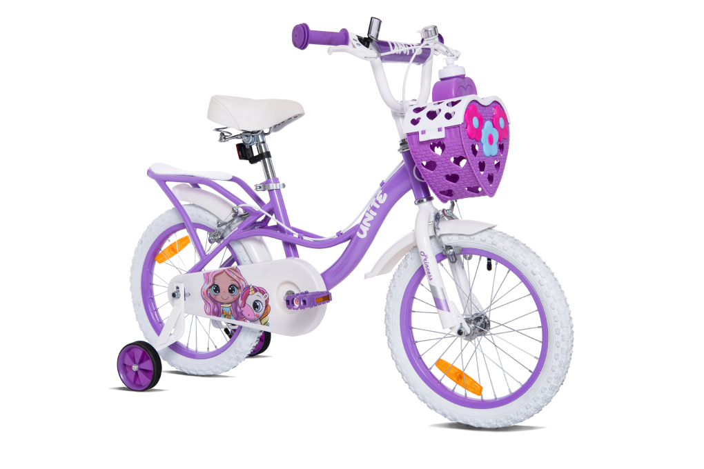 Xe đạp trẻ em nữ Thống Nhất Princess 16 16 inch (Có giỏ xe)