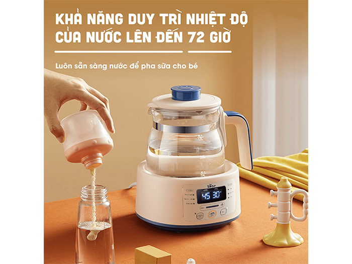 Máy đun và hâm sữa đa năng Bear TNQ-D12D1