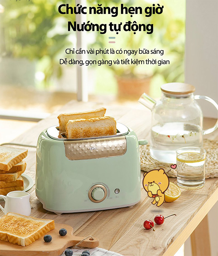 Máy nướng bánh mỳ Bear DSL-601