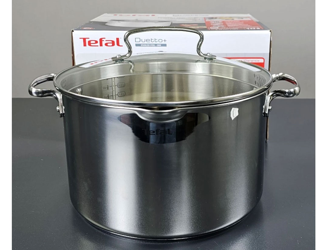 Nồi inox thân cao Tefal Duetto Plus 28cm G7196455