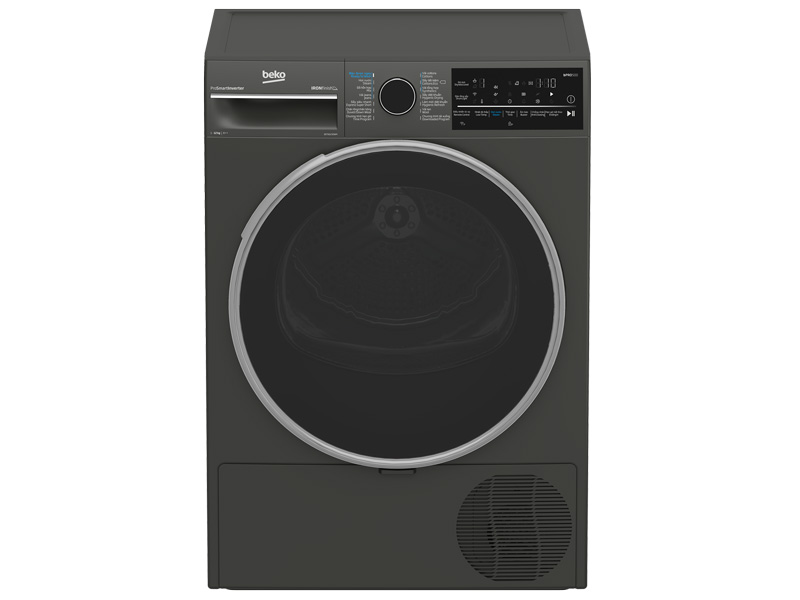 Máy sấy bơm nhiệt Beko B5T66230WM 12kg 