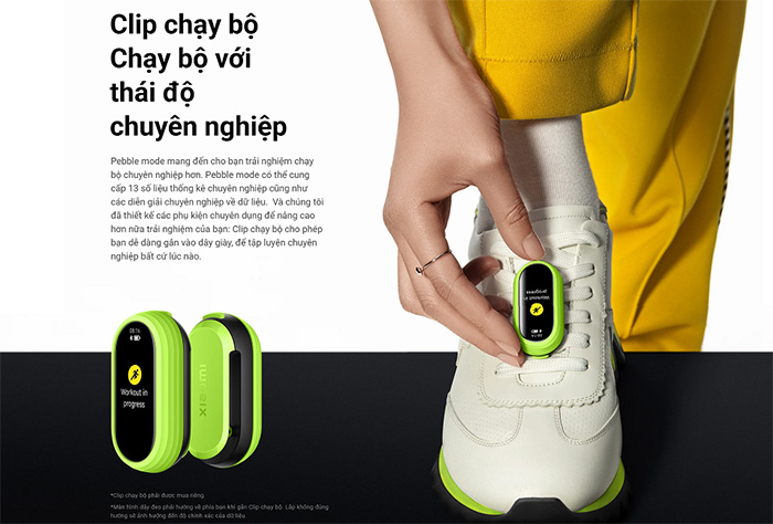 Các chế độ luyện tập của Xiaomi Smart Band 8