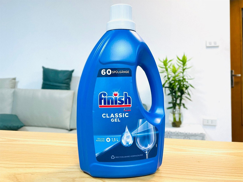 Gel rửa bát Finish Classic 1,5 lít