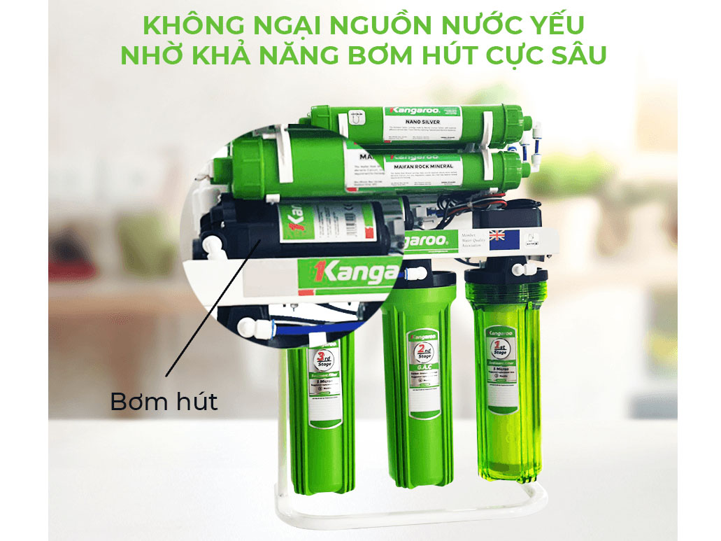 Máy lọc nước RO Kangaroo 