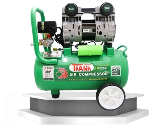 Máy nén khí không dầu 3.5HP 35 lít Tupank TAK-3035PS