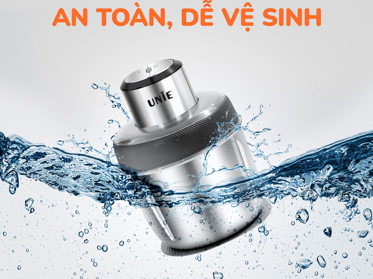 Máy xay Unie UE226 an toàn, dễ vệ sinh